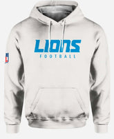 Dan Campbell Lions Grey Pullover Hoodie